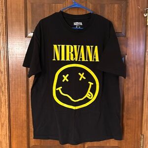 Nirvana black T-shirt